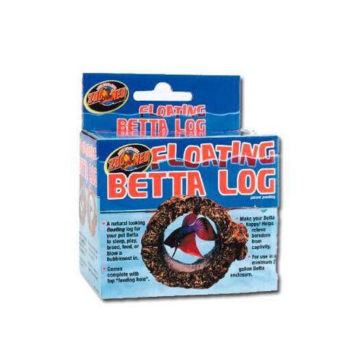 Zoomed Betta Log tronco flotante para peces image number null